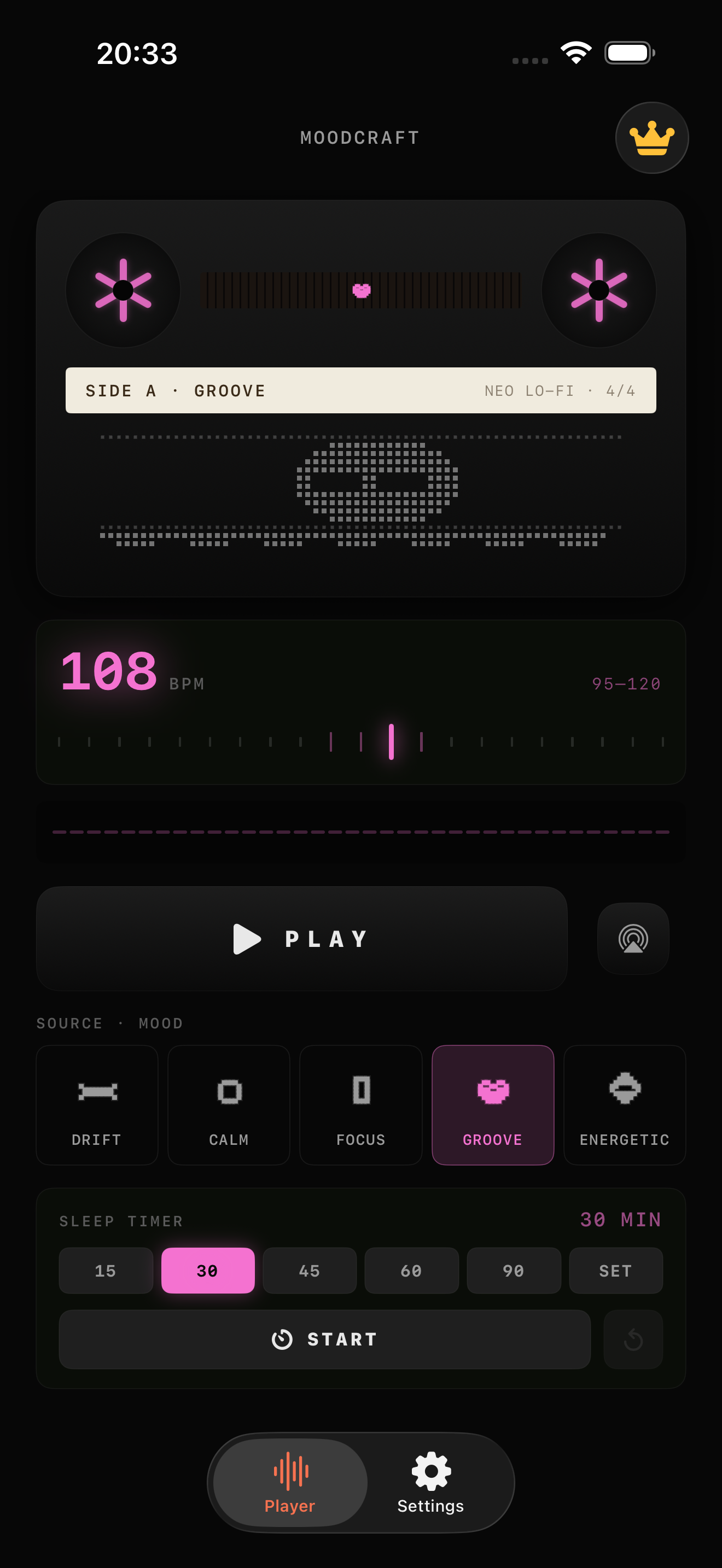 Groove mode